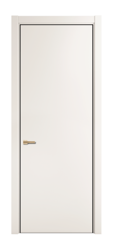 Дверь межкомнатная Элеганс 6 Цвет Молочный Покрытие ЭМАЛИ Эмаль Наличник  L 75 Цена 46380